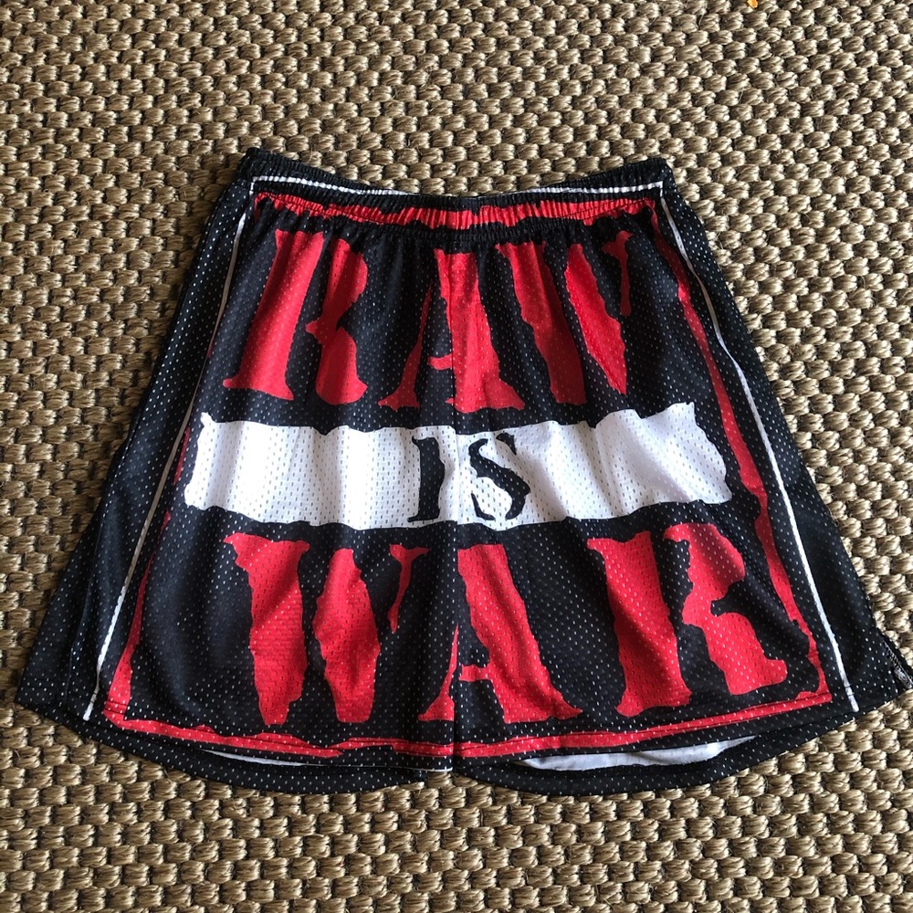 WWE Chalkline RAW IS WAR Shorts